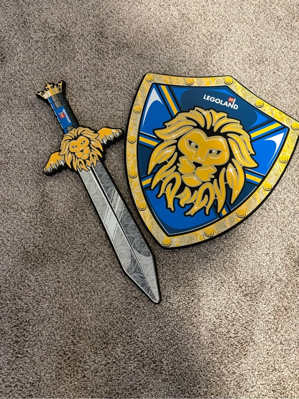 Lego themed lion